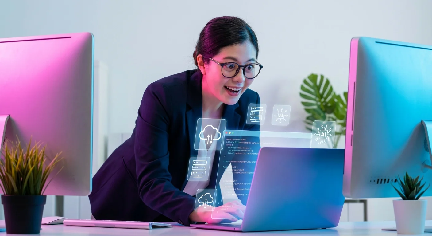 Developer amazed by AI workflow scaling to cloud infrastructure