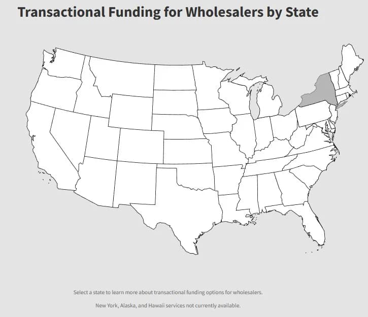 Interactive state map display for desktop users