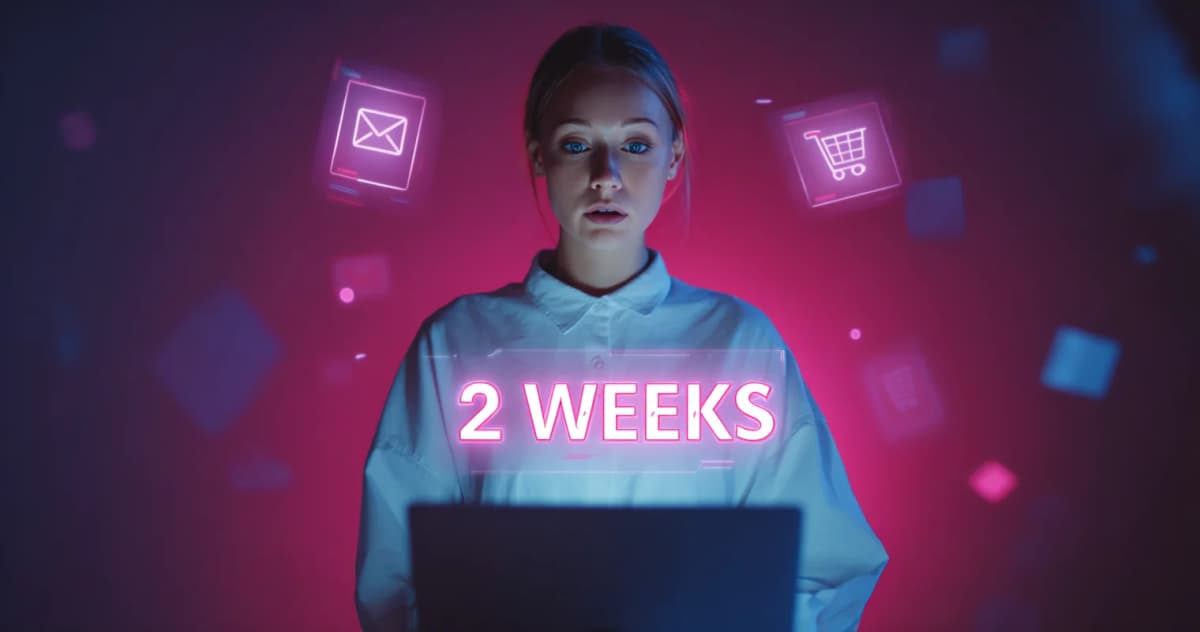 Young entrepreneur racing against a 2 week deadline to launch